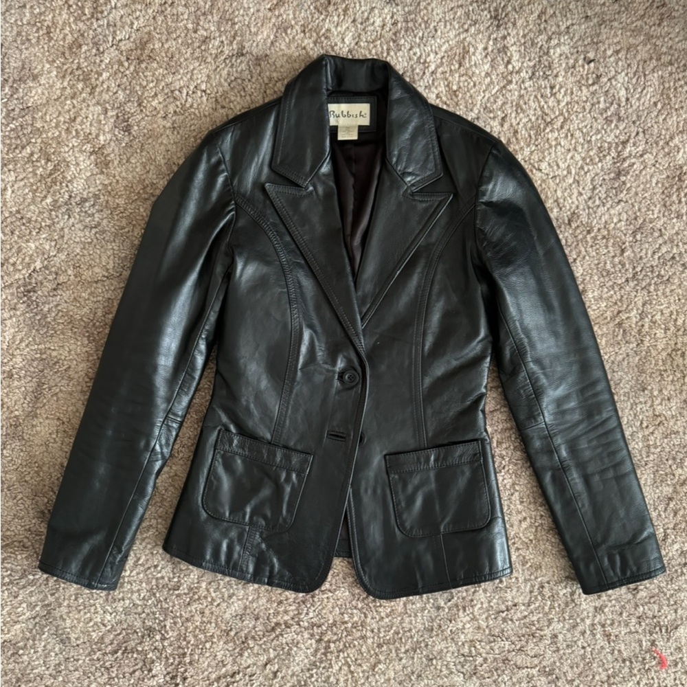 Vintage Genuine Leather Jacket